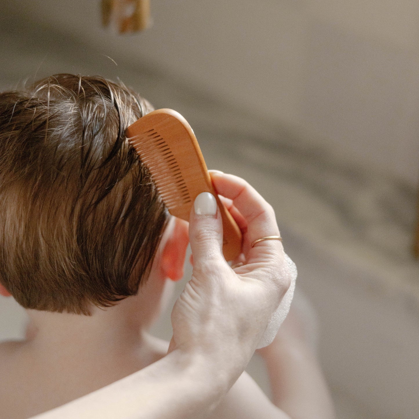 Wooden Baby Hair Brush Set (3 Piece)