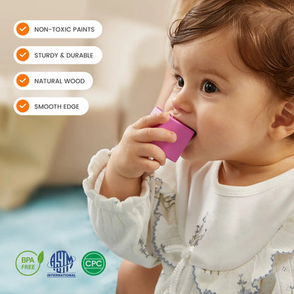 Tiny Land® Cottage Activity Cube - Rainbow