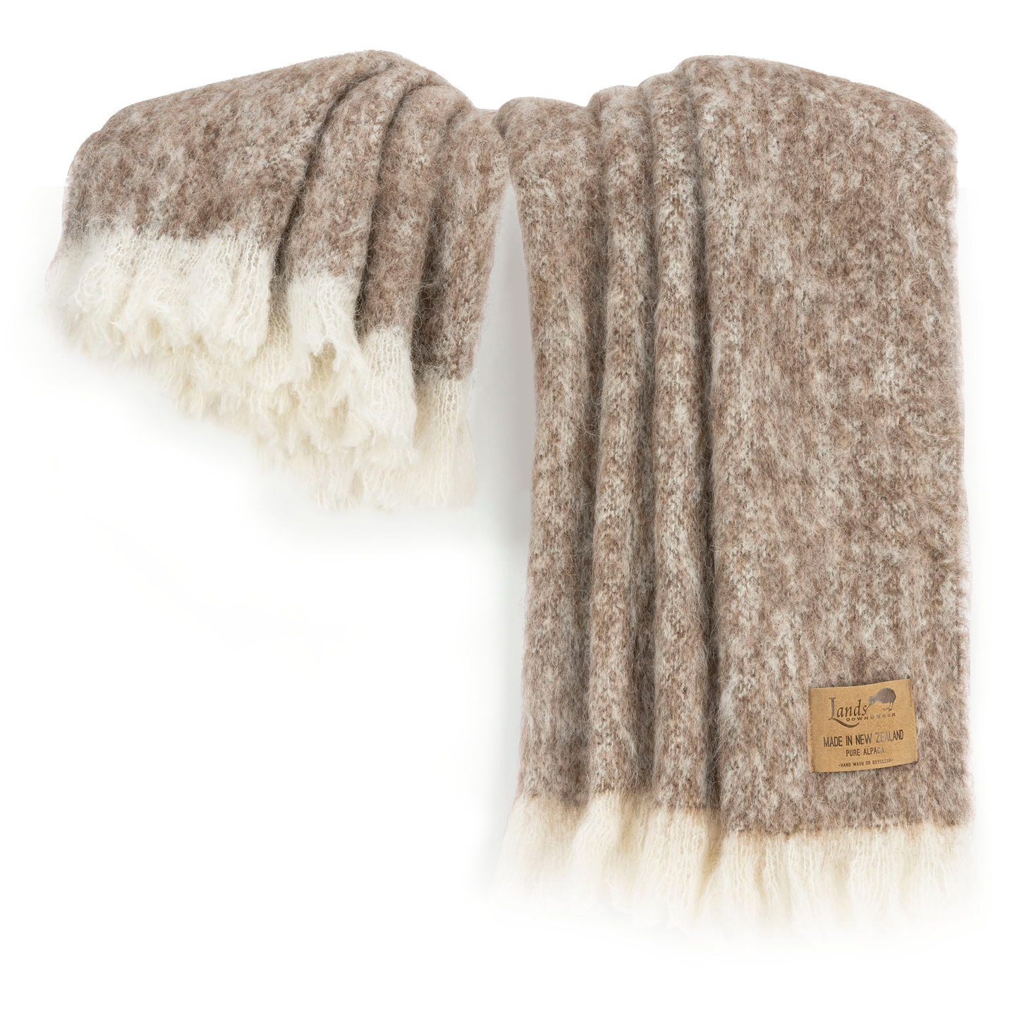 Brushed Alpaca Throw