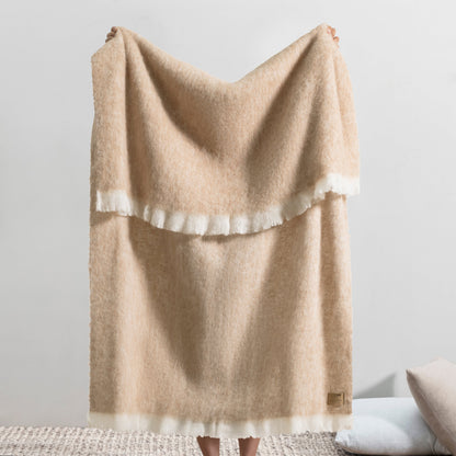 Brushed Alpaca Throw
