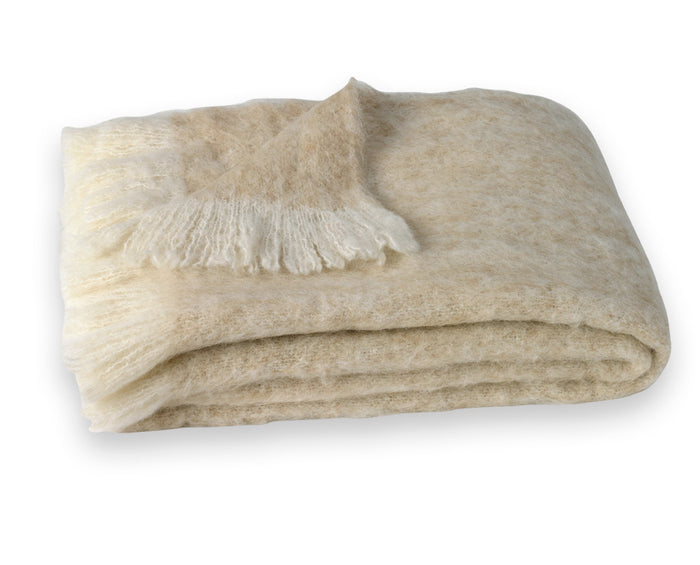 Brushed Alpaca Throw