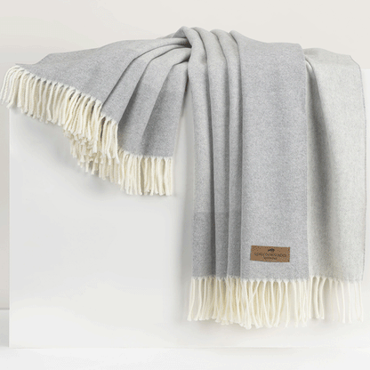 Border Herringbone Throw