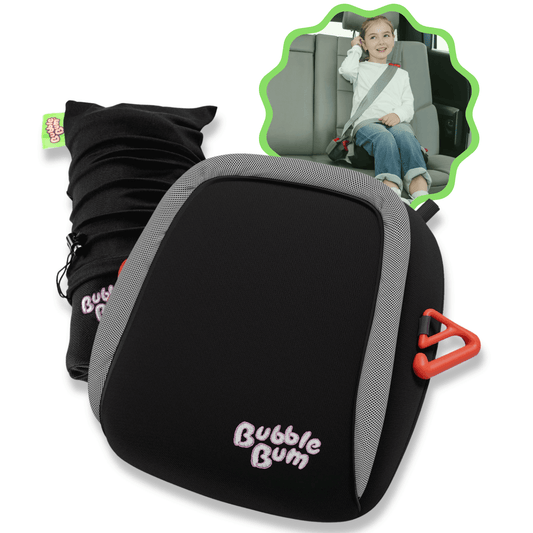 BubbleBum Inflatable Travel Booster Seat for Kids (Ages 4–11) Portable Car Booster for Taxis, Rental Cars & Travel ✔️